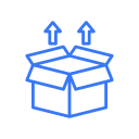 Technician unpacking auto glass materials