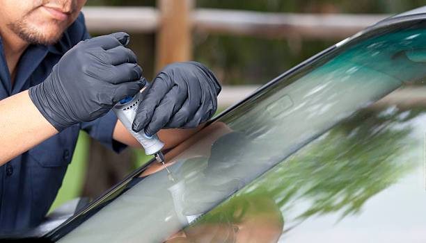 Getty Images: Auto glass repair tools